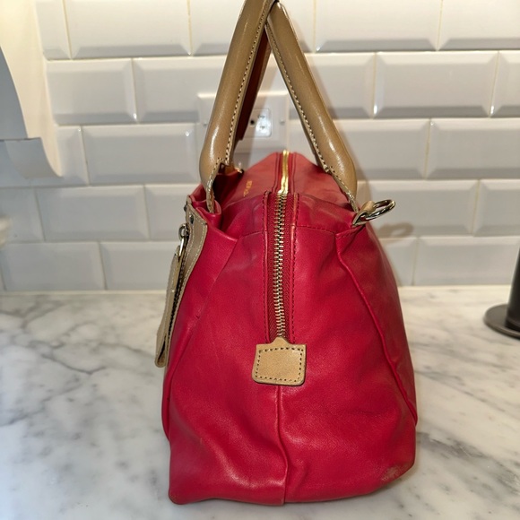 See by Chloé Deep Rose Leather Bag w Crossbody Strap - Picture 2 of 13